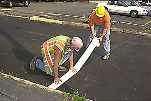 temporary road marking tape
